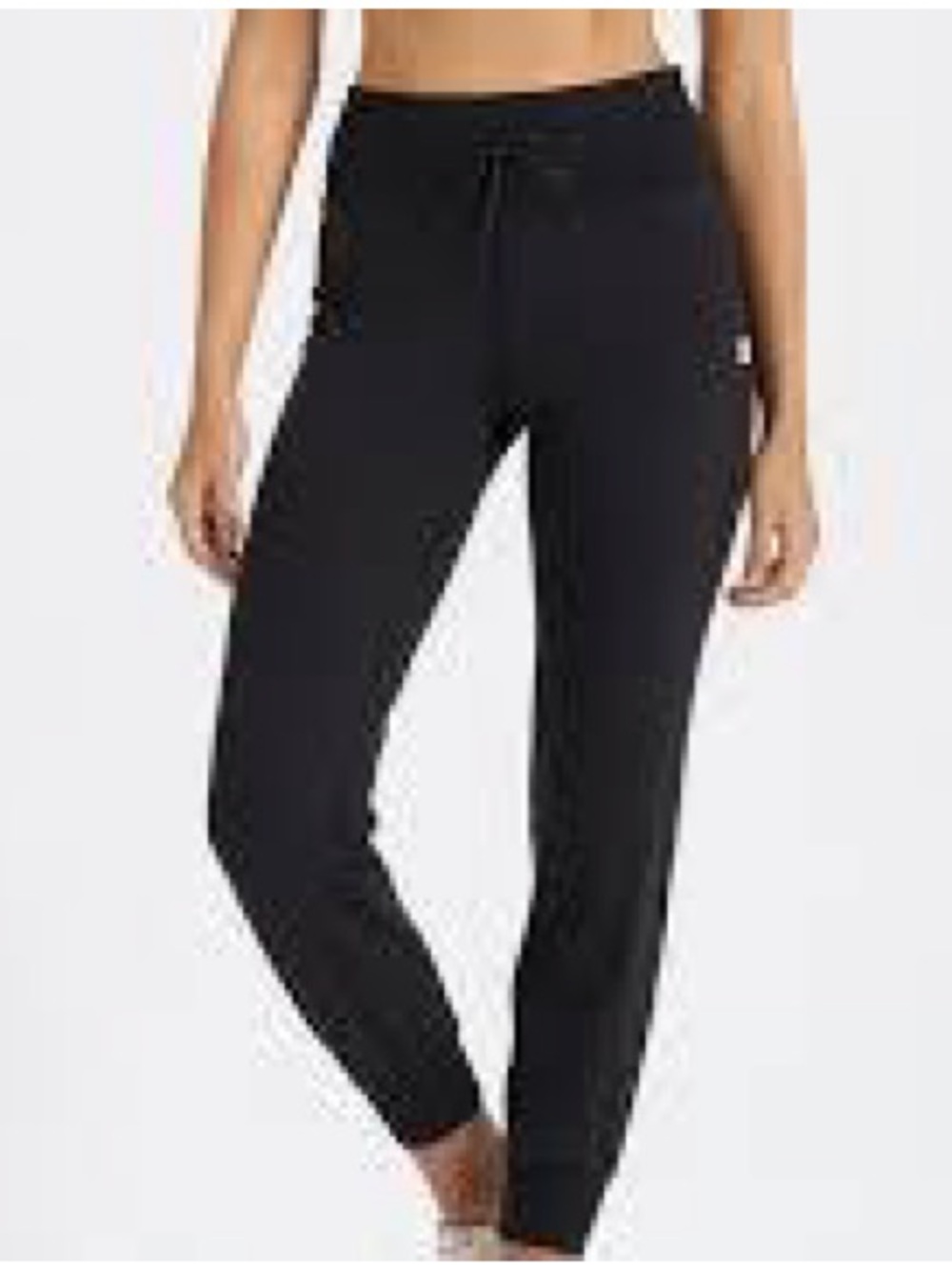 Vuori Black Daily Jogger Pants High Rise Slim Fit Athletic Lounge VW418 Size s